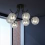 Lampa podsufitowa 6x10 W czarna-grafitowa 11106 Emibig Boston zdj.8