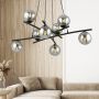 Lampa wisząca x10 W czarna-grafitowa 12038 Emibig Essa zdj.4