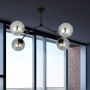 Lampa podsufitowa 4x10 W czarna-grafitowa 11344 Emibig Space zdj.6