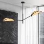 Lampa podsufitowa 2x10 W czarna-beżowa 11602 Emibig Vene zdj.4