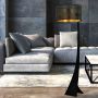 Lampa stojąca 1x15 W czarna-złota 1156LP1 Emibig Estrella zdj.4