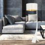 Lampa stojąca 1x15 W biała-złota 1155LP1 Emibig Estrella zdj.4