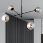Lampa podsufitowa 4x10 W czarna-grafitowa 11674 Emibig Linear zdj.4