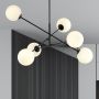 Lampa podsufitowa 6x10 W biała-czarna 11696 Emibig Linear zdj.5