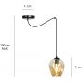 Lampa wisząca 7581 Emibig Level zdj.2