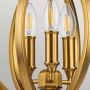 Lampa wisząca 3x60 W mosiądz FECORINNE3PSBB Elstead Lighting Corinne zdj.3