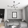 Lampa wisząca 6x12 W czarna 14446 Emibig Natsu zdj.6