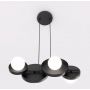 Lampa wisząca 4x8 W czarna 14864 Emibig Model 4 Black zdj.1