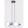 Lampa wisząca 4x8 W szary/popielaty 14894 Emibig 4 BL Gray zdj.1