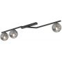 Lampa podsufitowa 3x10 W czarna-przydymiona 15093 Emibig Naton zdj.1