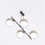 Lampa wisząca 4x10 W beżowa 15654 Emibig Drumz zdj.3