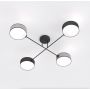 Lampa podsufitowa 4x10 W czarna-szara 15734 Emibig Maga zdj.3