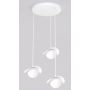 Lampa wisząca 3x8 W biała 15843PREM Emibig Ritual zdj.1