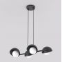 Lampa wisząca 4x8 W czarna 15894 Emibig Boom zdj.1