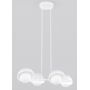 Lampa wisząca 4x8 W biała 15924 Emibig Boom zdj.1