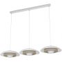 Lampa wisząca 3x8 W biała-cappuccino 16053 Emibig Skin zdj.1