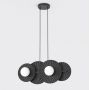 Lampa wisząca 4x8 W czarna 17264 Emibig Umbra zdj.1