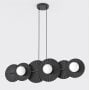 Lampa wisząca 6x8 W czarna 17266 Emibig Umbra zdj.1