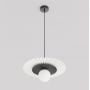 Lampa wisząca 1x8 W biała-czarna 17301 Emibig Umbra zdj.1