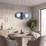 Lampa wisząca 4x8 W niebieska 18274 Emibig Umbra zdj.3