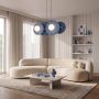 Lampa wisząca 4x8 W niebieska 18274 Emibig Umbra zdj.4