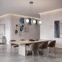 Lampa wisząca 6x8 W niebieska 18276 Emibig Umbra zdj.5
