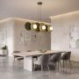 Lampa wisząca 6x8 W zielona 18296 Emibig Umbra zdj.3