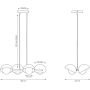 Lampa wisząca 4x8 W 18346 Emibig Boom zdj.2