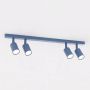 Lampa podsufitowa 4x10 W niebieska 18364 Emibig Flash zdj.3