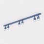 Lampa podsufitowa 6x10 W niebieska 18366 Emibig Flash zdj.3