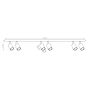 Lampa podsufitowa 6x10 W niebieska 18366 Emibig Flash zdj.2