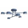 Lampa podsufitowa 6x10 W niebieska 18396 Emibig Halo zdj.1