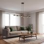 Lampa wisząca 6x10 W zielona 18446 Emibig Megara zdj.5