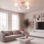 Lampa podsufitowa 4x10 W opal 18464 Emibig Roma zdj.6