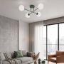 Lampa podsufitowa 4x10 W zielona-opal 18474 Emibig Roma zdj.4