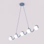 Lampa wisząca 5x8 W niebieska 18485 Emibig Sinus zdj.1