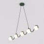 Lampa wisząca 5x8 W zielona 18505 Emibig Sinus zdj.3
