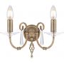 Kinkiet 2x60 W mosiądz AG2AGEDBRASS Elstead Lighting Aegean zdj.1