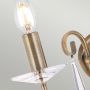 Kinkiet 2x60 W mosiądz AG2AGEDBRASS Elstead Lighting Aegean zdj.4