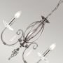 Lampa wisząca 5x60 W nikiel AG5POLNICKEL Elstead Lighting Aegean zdj.4
