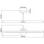 Kinkiet 1x11.6 W mosiądz ALTONPLLBB Elstead Lighting Alton zdj.2