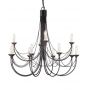 Lampa wisząca x60 W czarna CB12BLACK Elstead Lighting Carisbrooke zdj.1