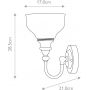 Kinkiet 1x3 W chrom BATHCD1 Elstead Lighting Cheadle zdj.2