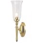 Kinkiet 1x3 W mosiądz BATHDRYDEN2PB Elstead Lighting Dryden zdj.1