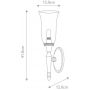 Kinkiet 1x3 W chrom BATHDRYDEN2PC Elstead Lighting Dryden zdj.2