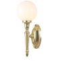 Kinkiet 1x3 W mosiądz BATHDRYDEN4PB Elstead Lighting Dryden zdj.1