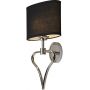 Kinkiet 2x3 W czarny-chrom BATHFALMOUTHPC Elstead Lighting Falmouth zdj.1
