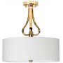 Lampa wisząca 3x3 W biała-złota BATHFALMOUTHSFFG Elstead Lighting Falmouth zdj.6