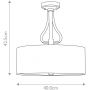 Lampa wisząca 3x3 W czarna-chrom BATHFALMOUTHSFPC Elstead Lighting Falmouth zdj.2