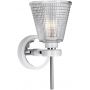 Kinkiet 1x3 W biały-chrom BATHGUNNIS1WPC Elstead Lighting Gunnislake zdj.1